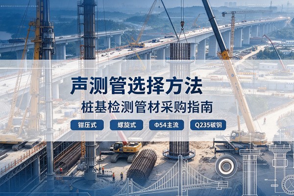 都昌声测管选型标准