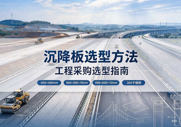 都昌沉降板选择方法