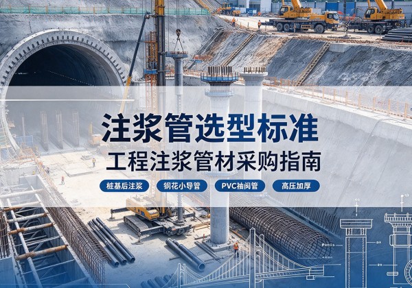 都昌注浆管选型标准